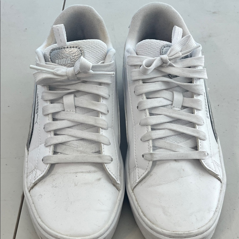 Puma Women Classic White Sneakers